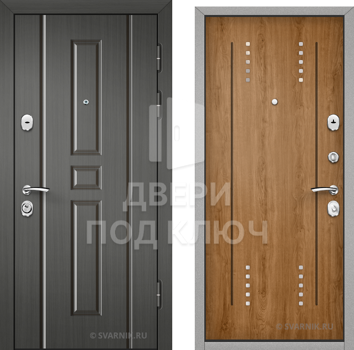 Входная усиленная дверь на дачу ДПК-9560